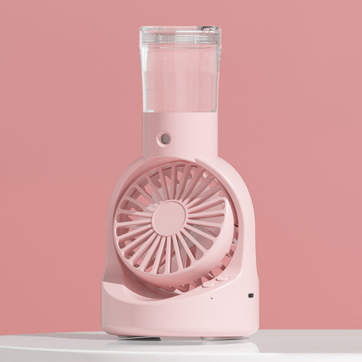 Personal Mini Portable Fan Water Mist Sprayer Bowlift