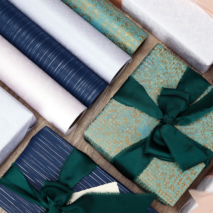 Adhesive Peel-and-Stick Wallpaper Roll with Satin Finish Bowlift