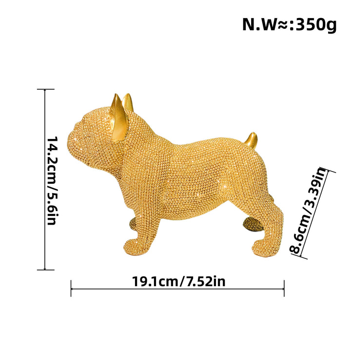 Decorative dog figure in modern design Bowlift