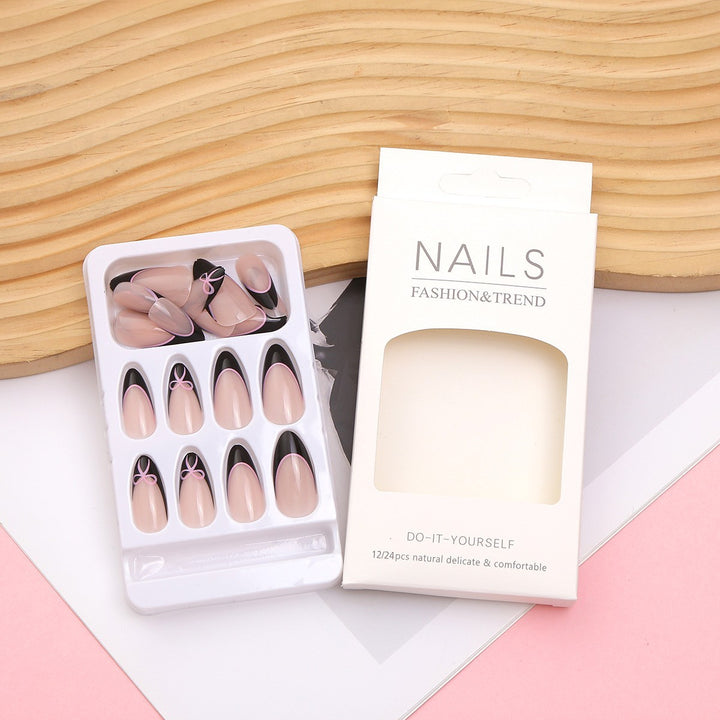 Stylish DIY Press-On Nail Art Set Bowlift