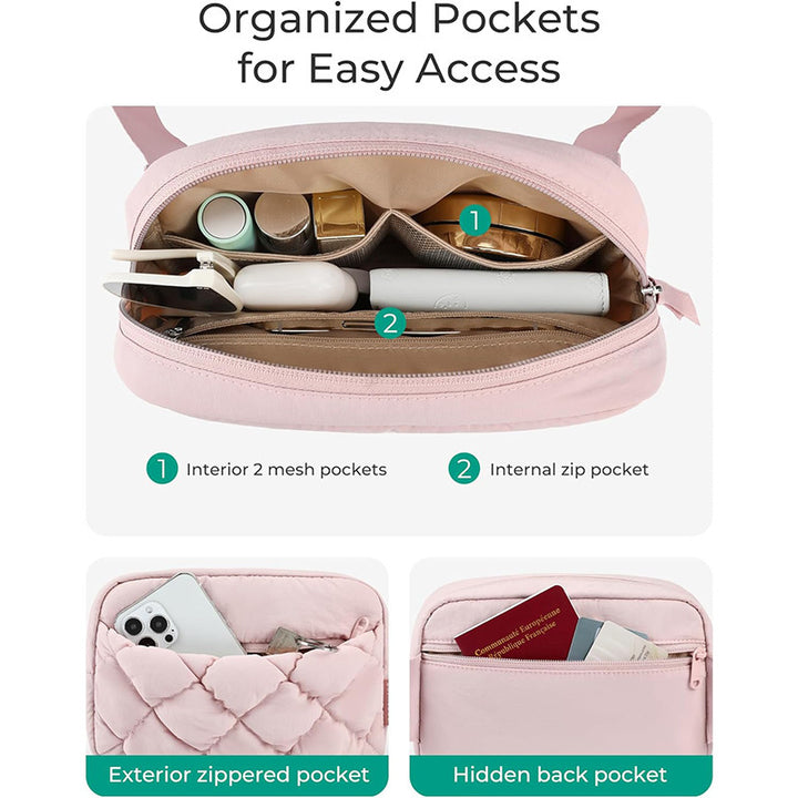Practical shoulder bag with multiple compartments Bowlift