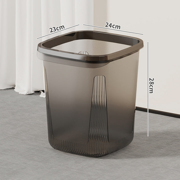 Ladies modern and elegant waste bin with non-slip bottom and ergonomic handle Bowlift