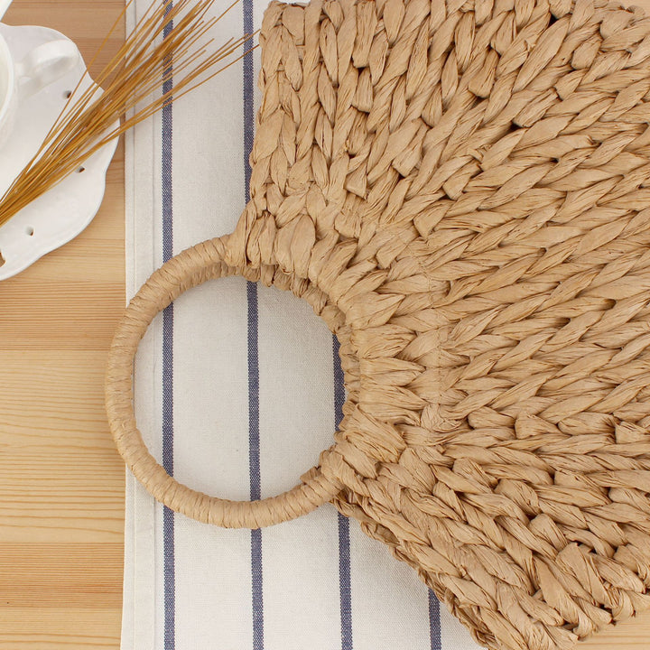 Hand-knotted basket bag with unique design Bowlift