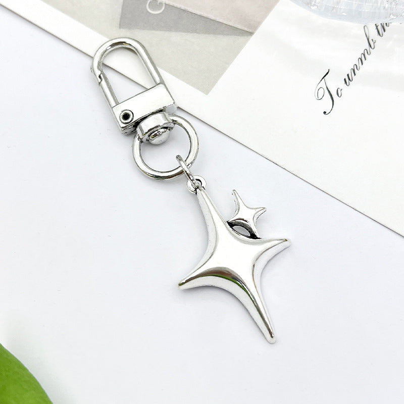 Star-Designed Keychain Charm Bowlift