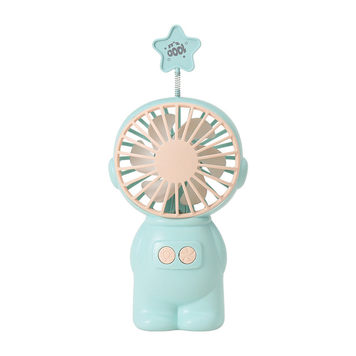 Unisex Portable Mini Fan in Playful Figure Design Bowlift