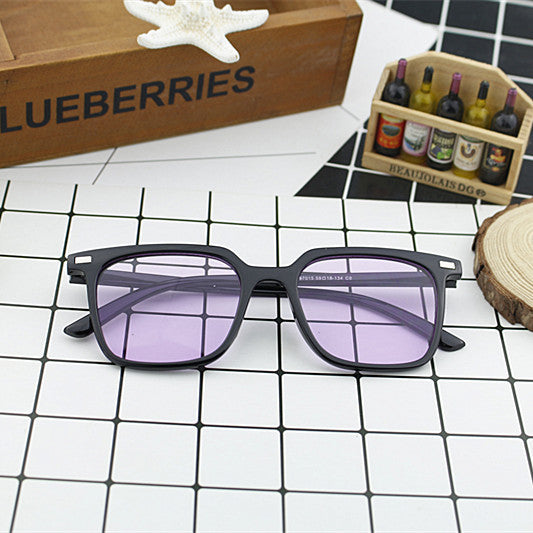 Women's modern square sunglasses with minimalist frame structure Bowlift