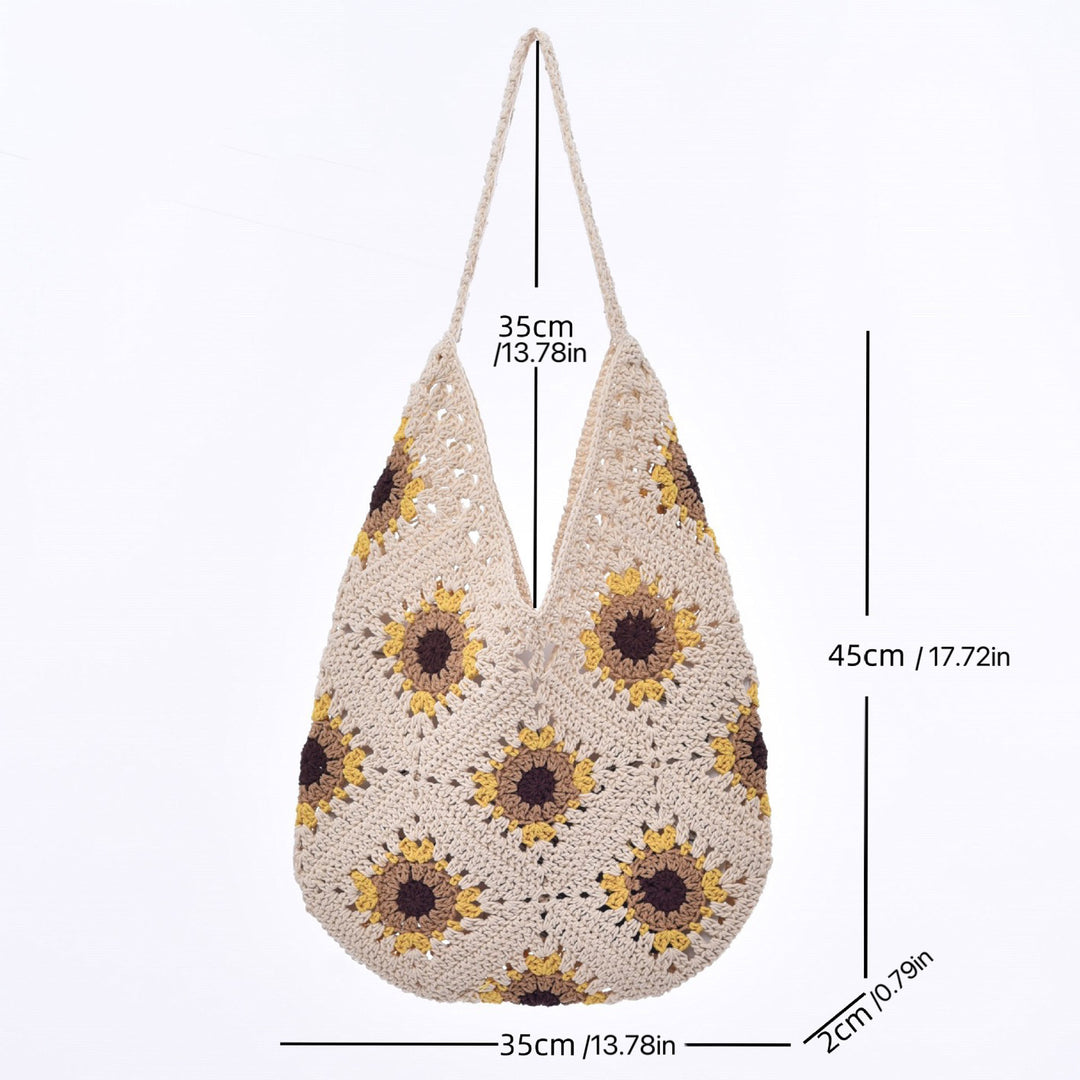 Hand-crocheted summer shopping bag Bowlift