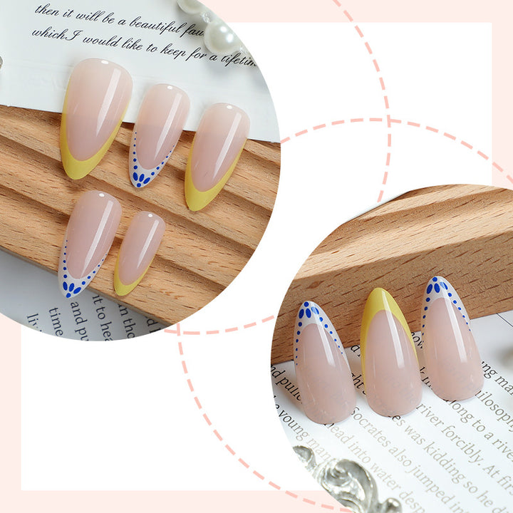 Premium Glossy Gel Press-On Nail Tips Bowlift