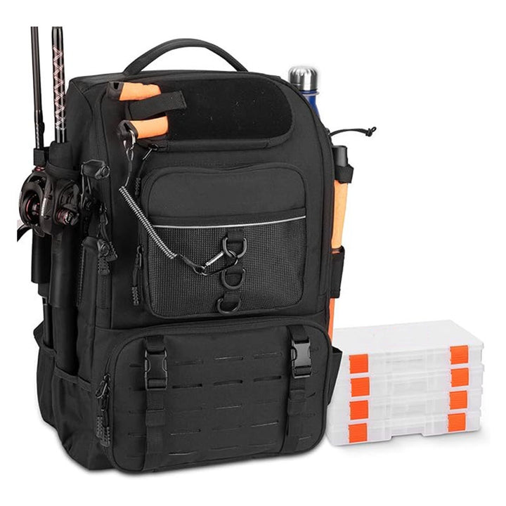 Tactical Fishing Backpack Bowlift