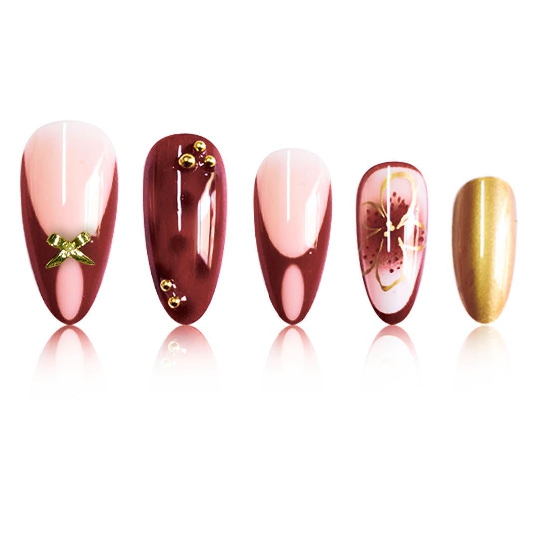 Decorative 3D Nail Art Extensions Bowlift