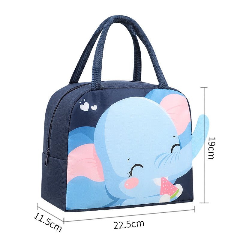 Cute Panda-Themed Insulated Lunch Bag