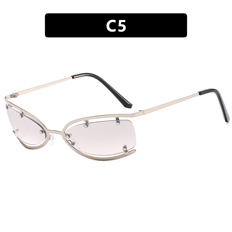Women's fashionable sunglasses with elegant frame structure and trendy lenses Bowlift