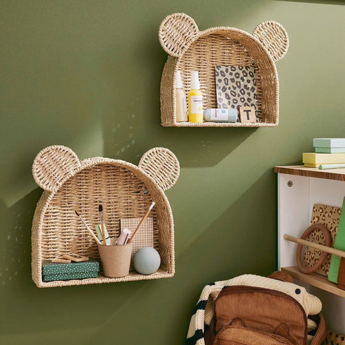 Playful storage basket with ears Bowlift