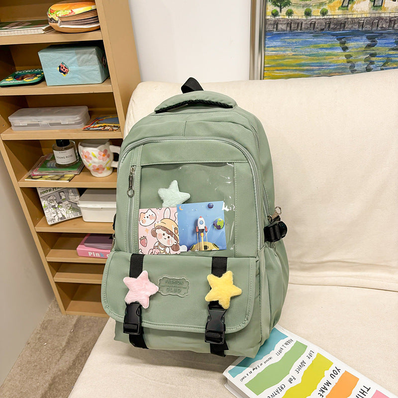 Trendy Clear Front Backpack