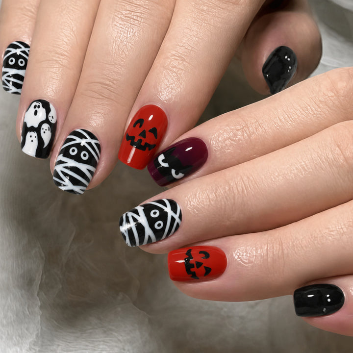 Creative Halloween Art Nails Bowlift