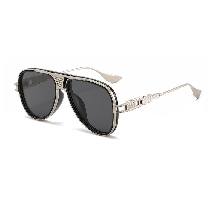 Retro Aviator Style Sunglasses Bowlift