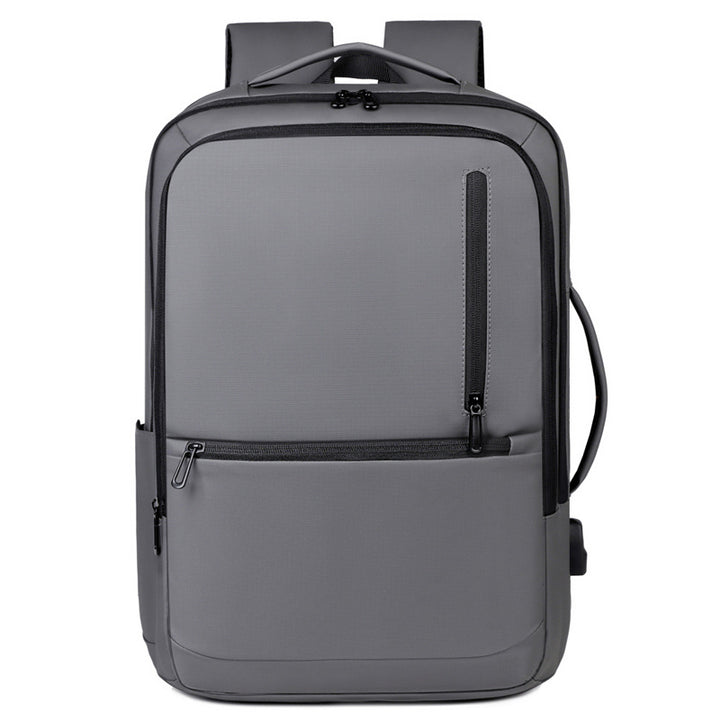 Elegant Business Backpack with Multiple Compartments and Ergonomic Back Bowlift