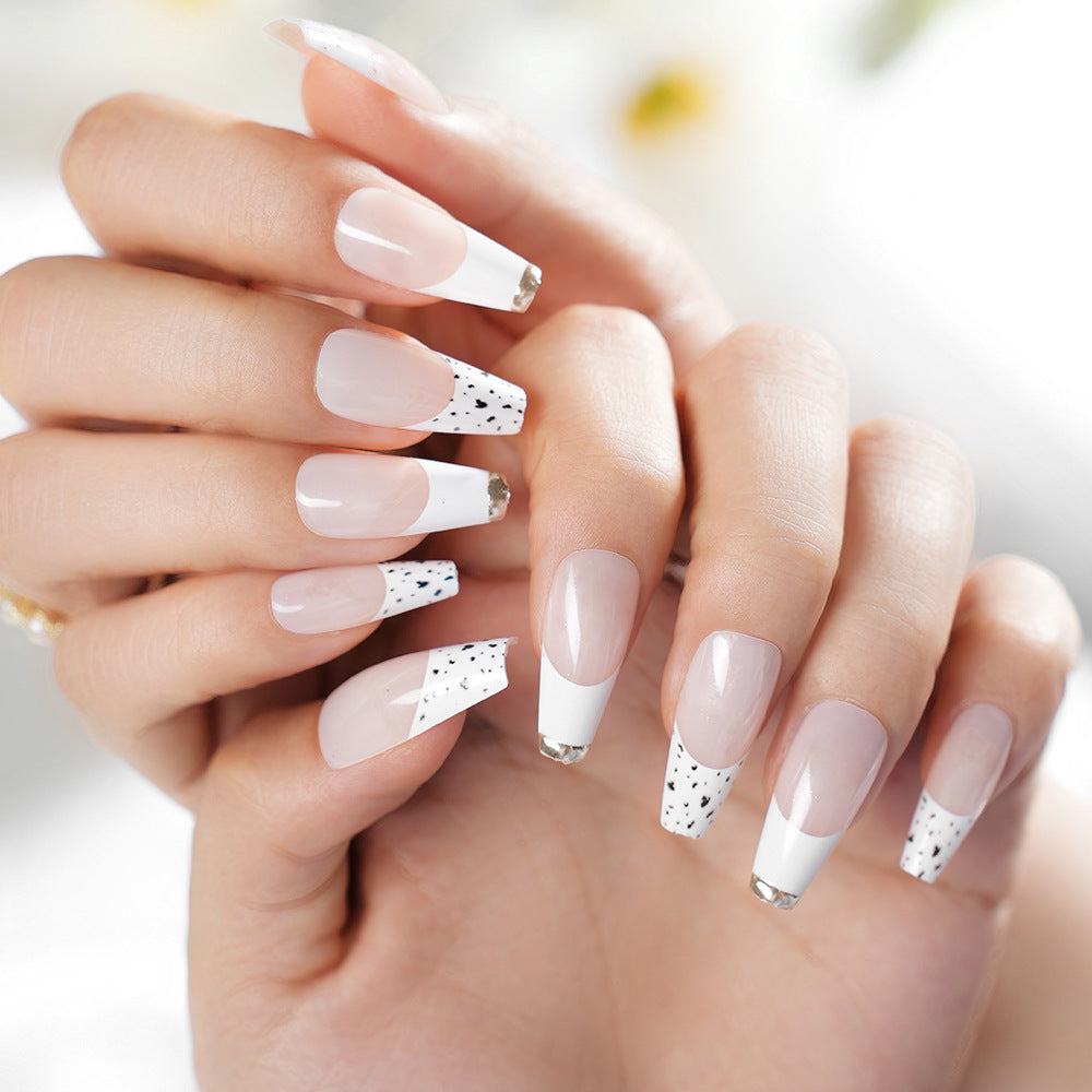French Tip Decorative Nail Set Bowlift
