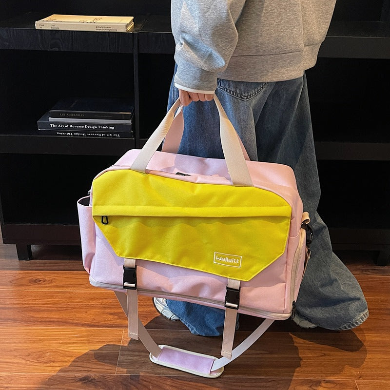 Multifunctional Travel Bag with Intelligent Compartment System Bowlift