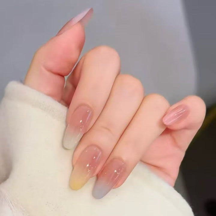 Whimsical Bunny-Themed Press-On Nail Art Set Bowlift