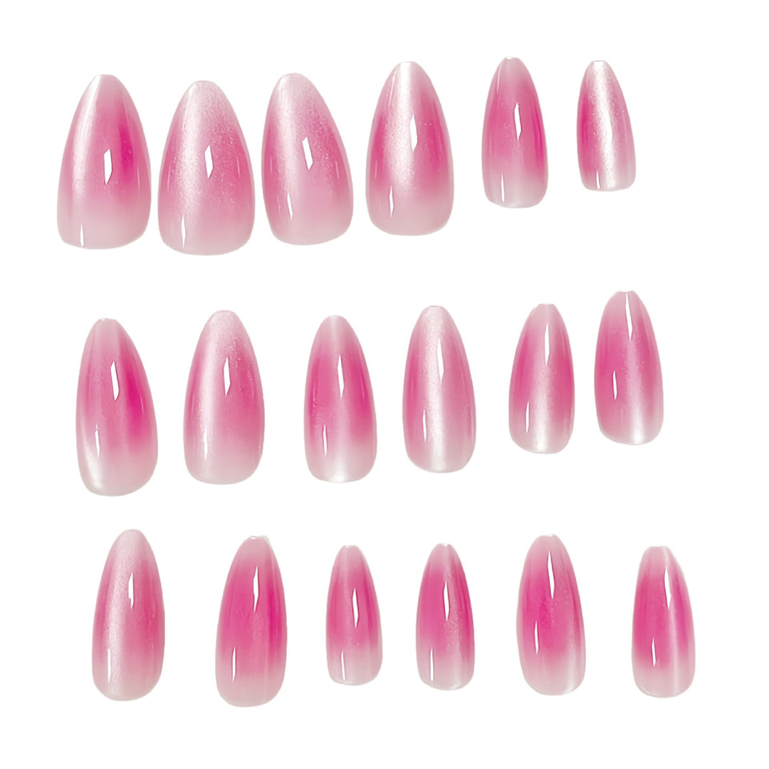 Glossy Ombre Stiletto Press-On Nails Set Bowlift