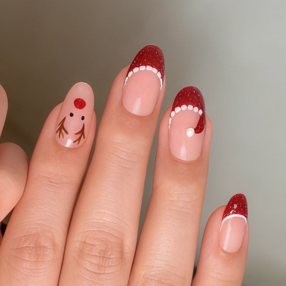 Creative Holiday-Themed Nail Art Set Bowlift