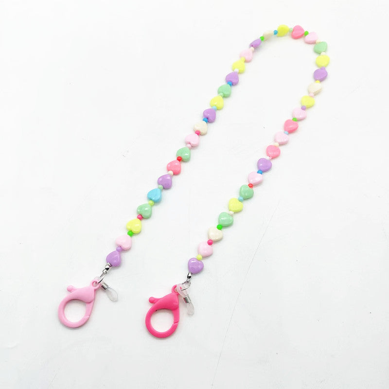 Playful necklace with heart pendants Bowlift
