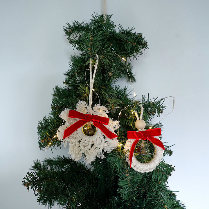 Decorative Macramé Wreath Bowlift