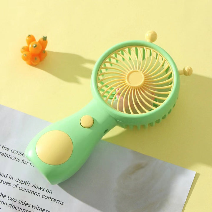 Unisex Portable Hand Fan with Ergonomic Design and Variable Speed Control Bowlift