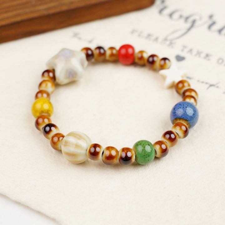 Heart-Shaped Beaded Bracelet Bowlift