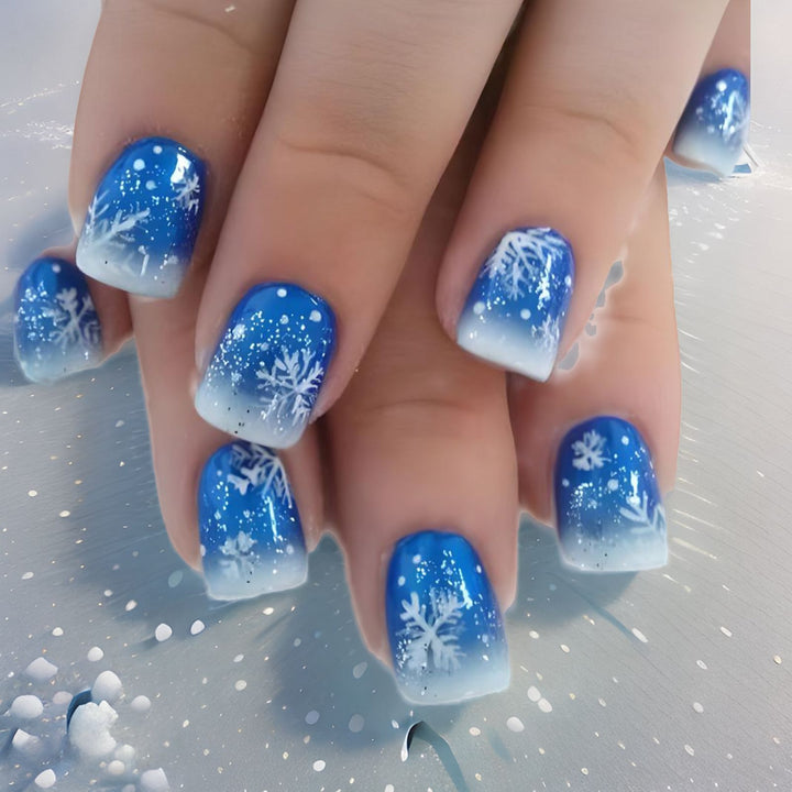Winter Wonderland Nail Art Bowlift