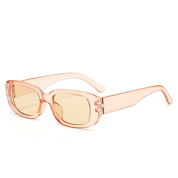 Retro-Inspired Square Frame Sunglasses