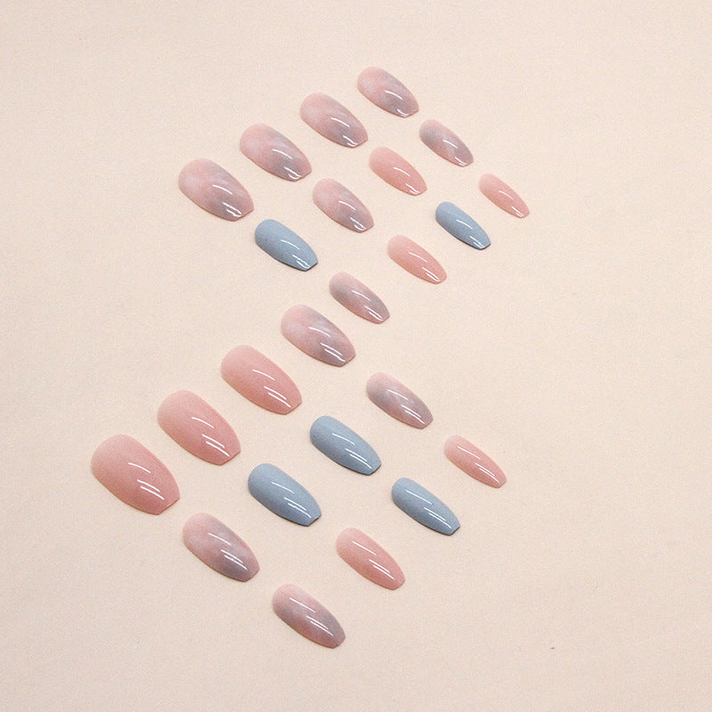 Ombre Glossy Press-On Nail Tips Bowlift