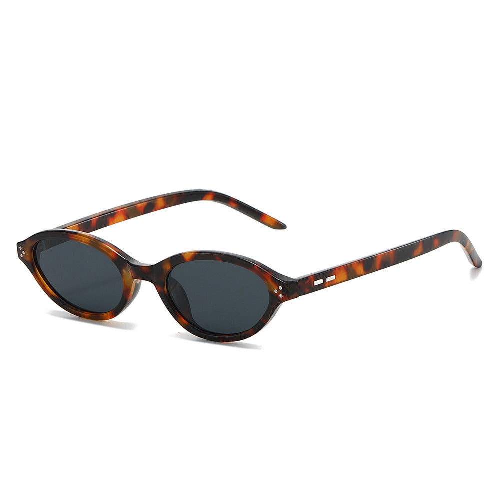Retro-Inspired Oval Frame Sunglasses Bowlift 1787812534