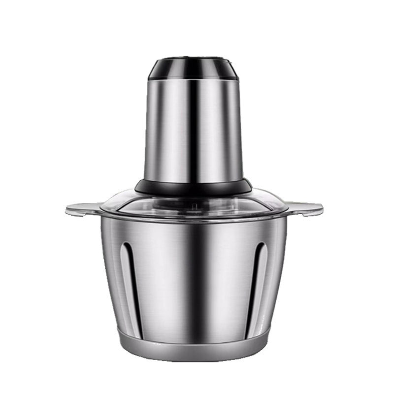 Compact Stainless-Steel Electric Food Chopper & Mini Processor Bowlift