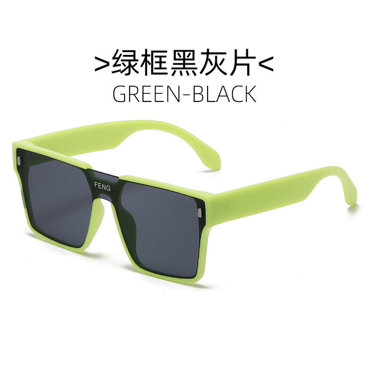Women's fashionable square sunglasses in urban style Bowlift