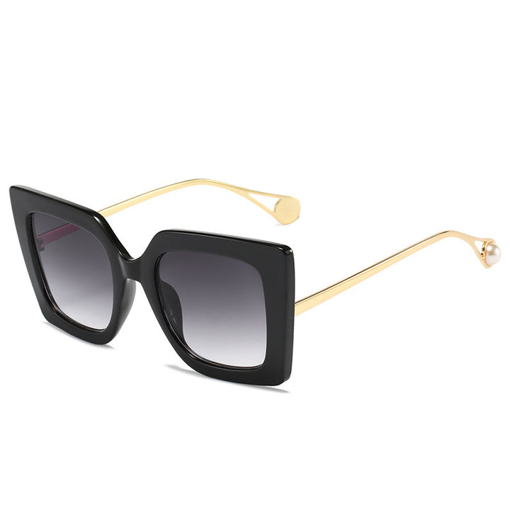 Oversized Geometric Fashion Sunglasses Bowlift