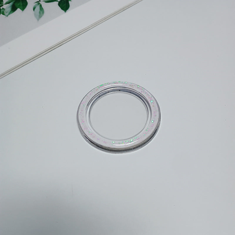 Decorative Transparent Compact Mirror Bowlift