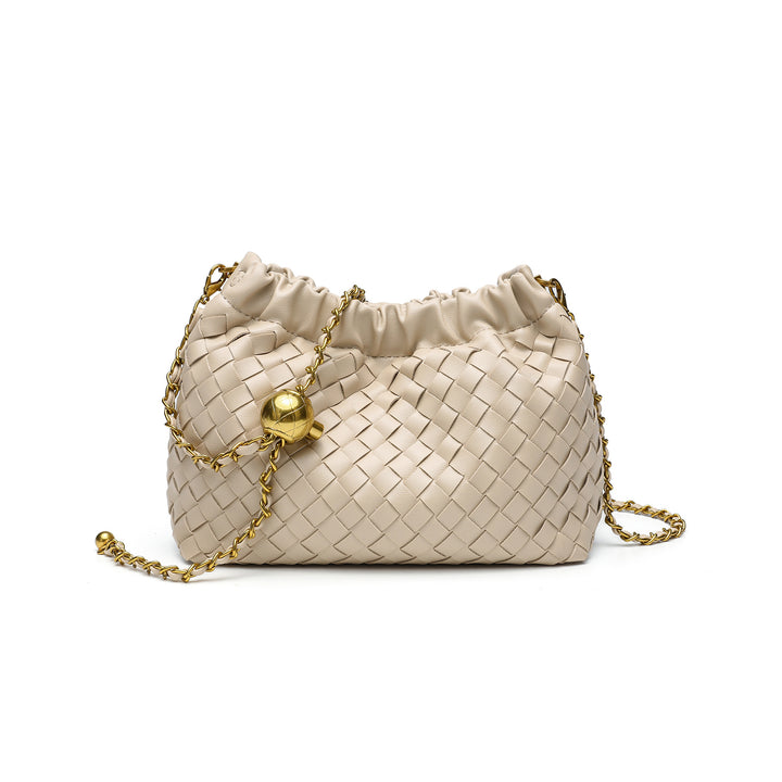 Chic Woven Evening Bag Bowlift