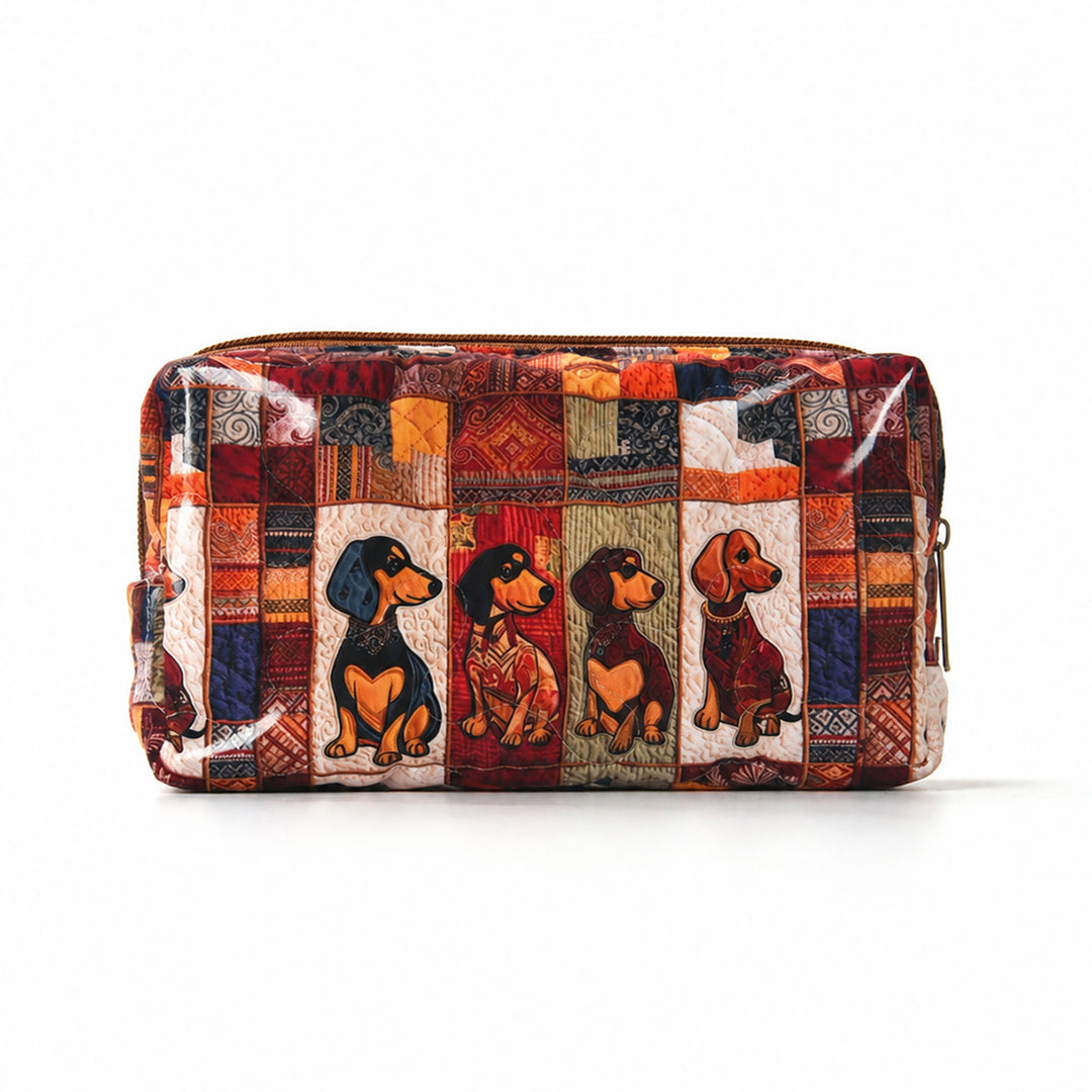Cosmetic pouch with colorful animal design Bowlift