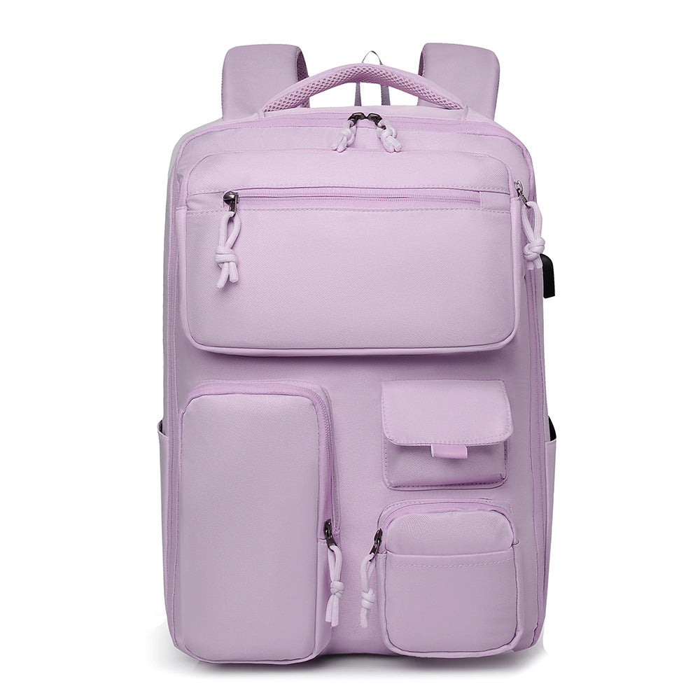 Multi-Pocket Versatile Backpack Bowlift