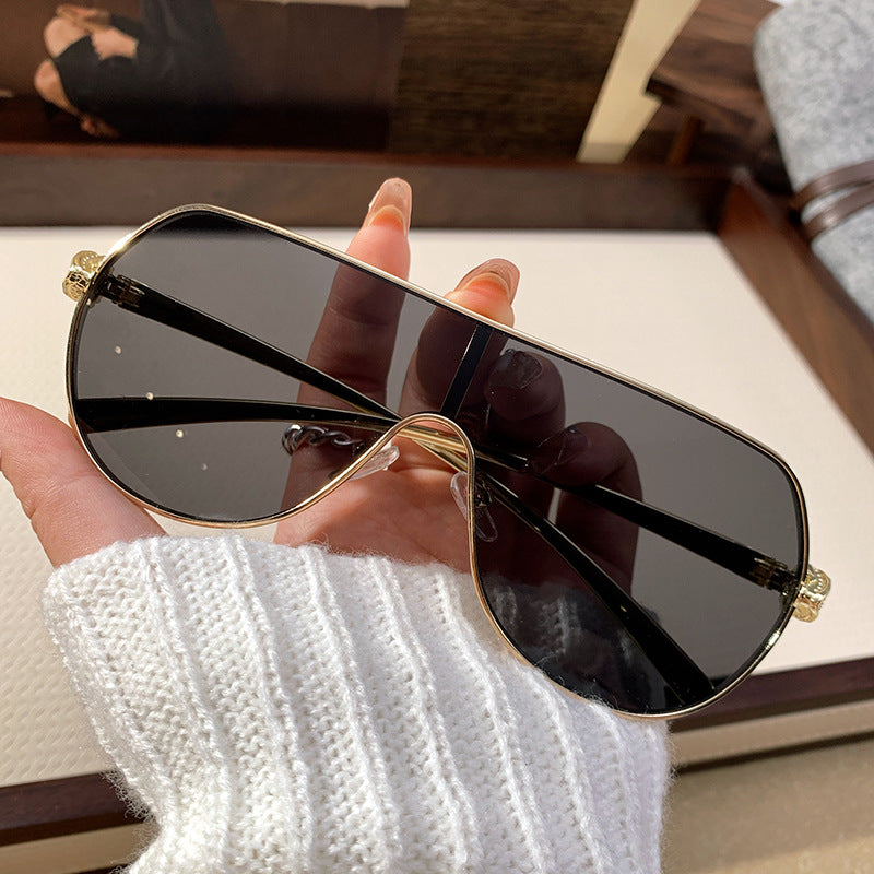 Women oversized pilot sunglasses Bowlift