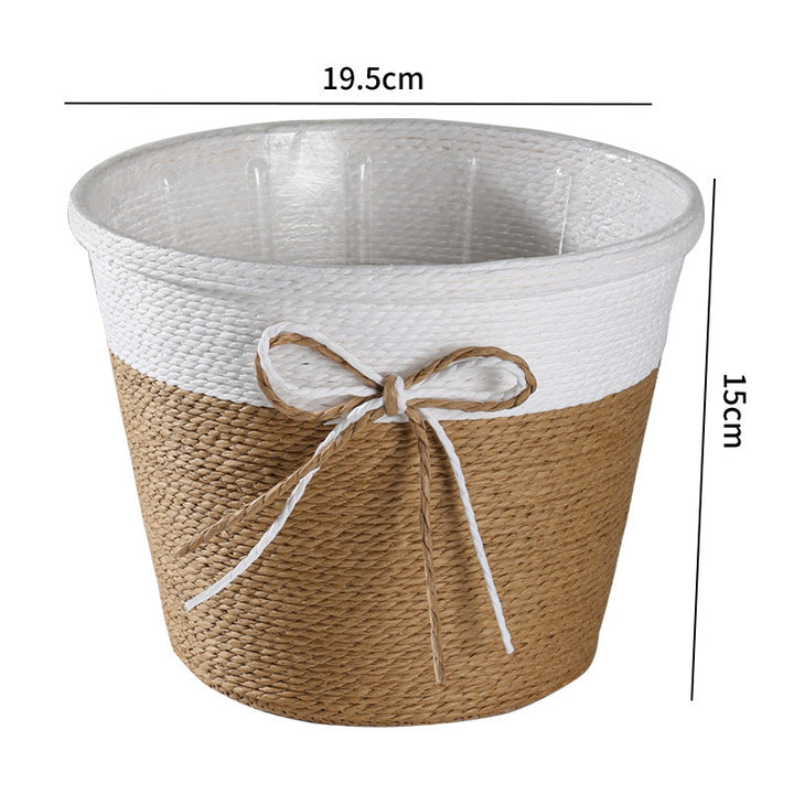 Heart-Shaped Woven Storage Basket Bowlift