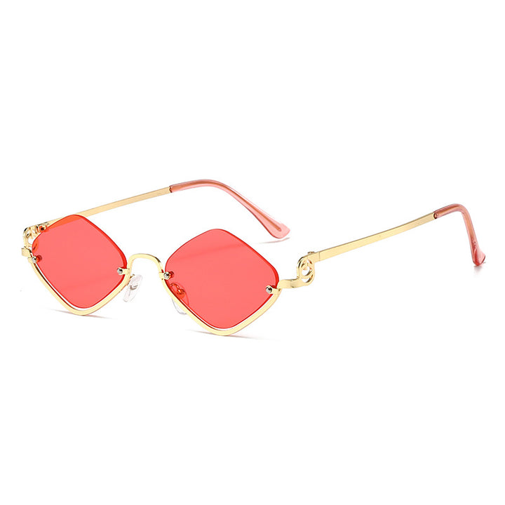 Elegant Geometric Frame Sunglasses