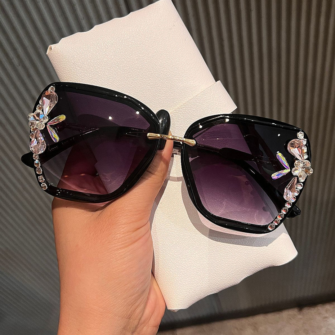 Women's Jewelry Stones Sunglasses Bowlift