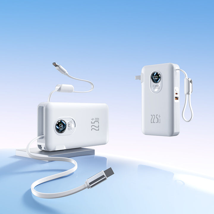 Portable High-Speed Powerbank with Intelligent LED Display Bowlift