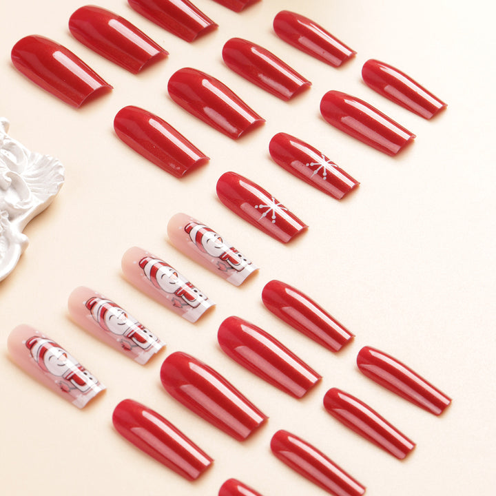 Holiday Themed Nail Art Bowlift