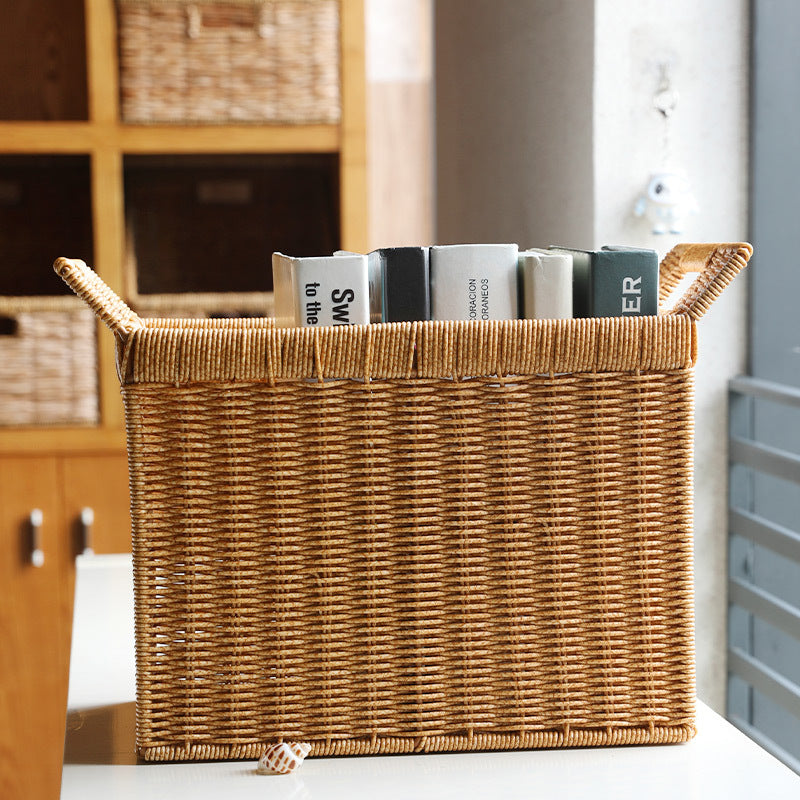 Unisex Versatile Storage Basket with Practical Handling Bowlift