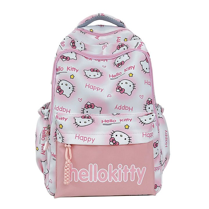 Character-Themed Multi-Pocket Backpack Bowlift
