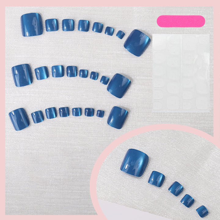 Premium French Tip Press-On Nails Bowlift